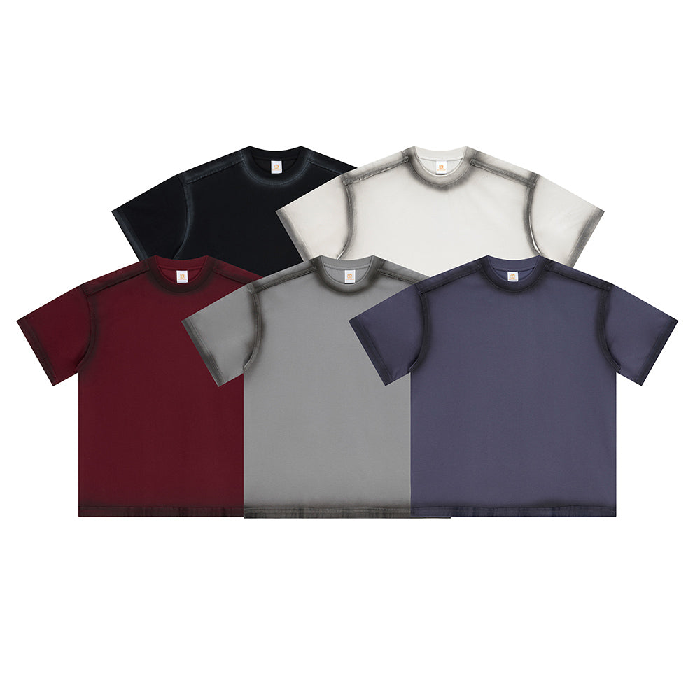Hot Selling Custom T-shirt High Quality Screen Printed Summer Short Sleeve Polyester/Cotton Design Fashionable Plain t Shirt