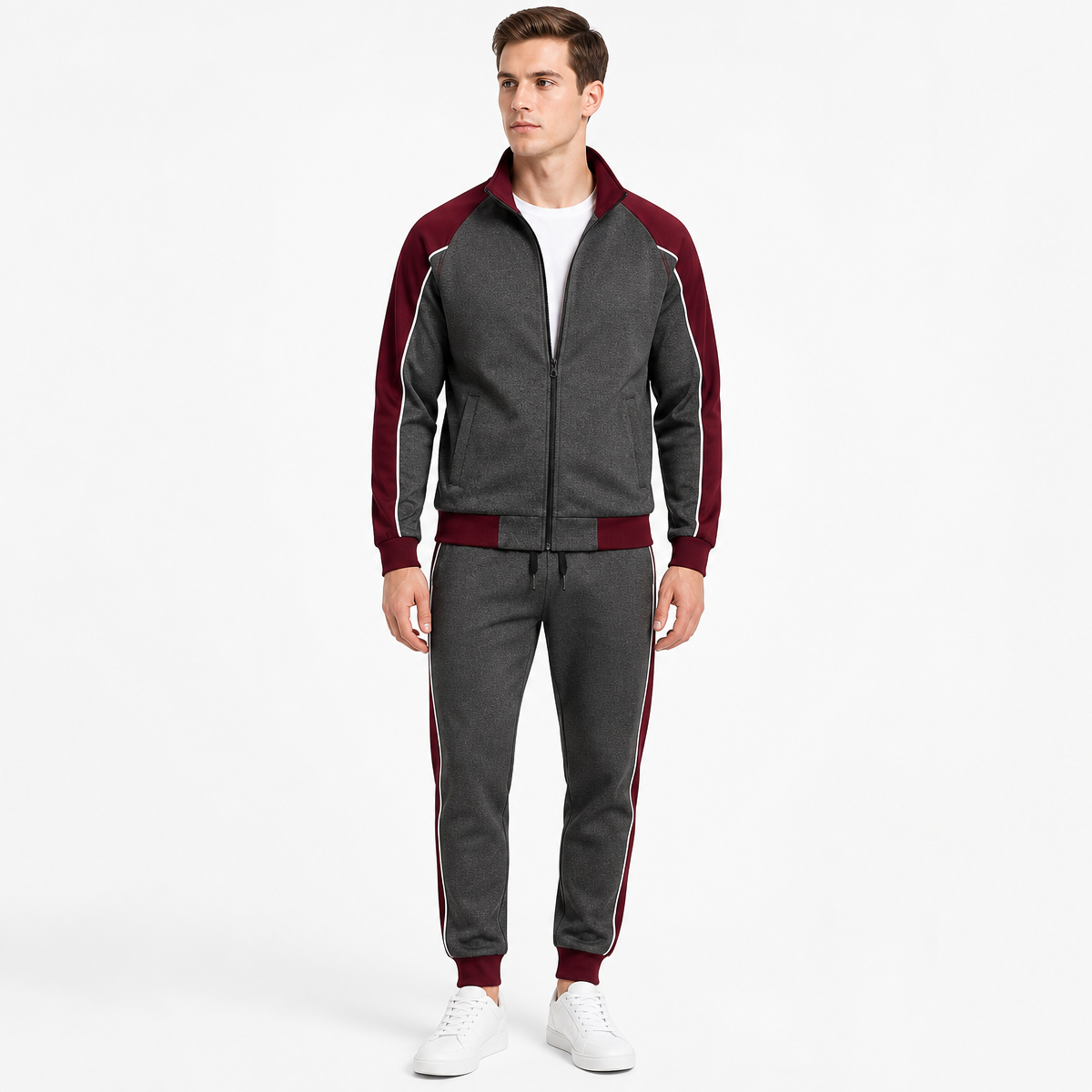Oem Brand Wholesale Customize High Quality Suit American Style OEM Men's Style Loose Fitting Casual Brand Suit Autumn Version