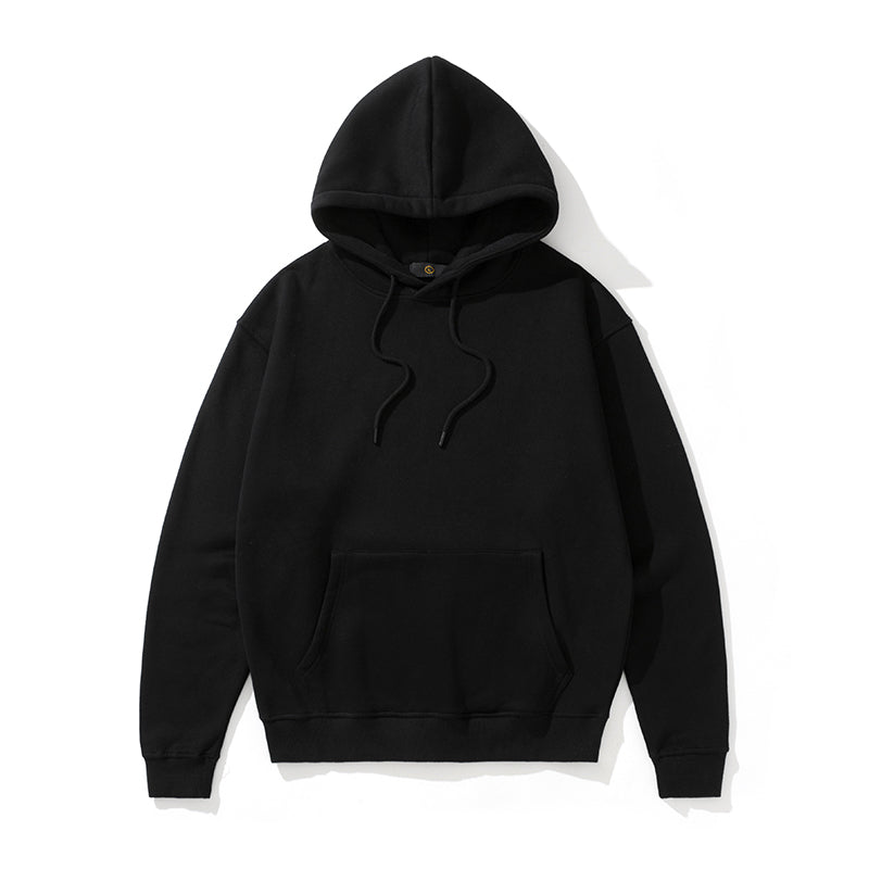 36 Color Fleece Loose Sleeved Hooded Pullover Hoodie Customized logo Unisex for Men High Quality 100% Cotton Personalized Design