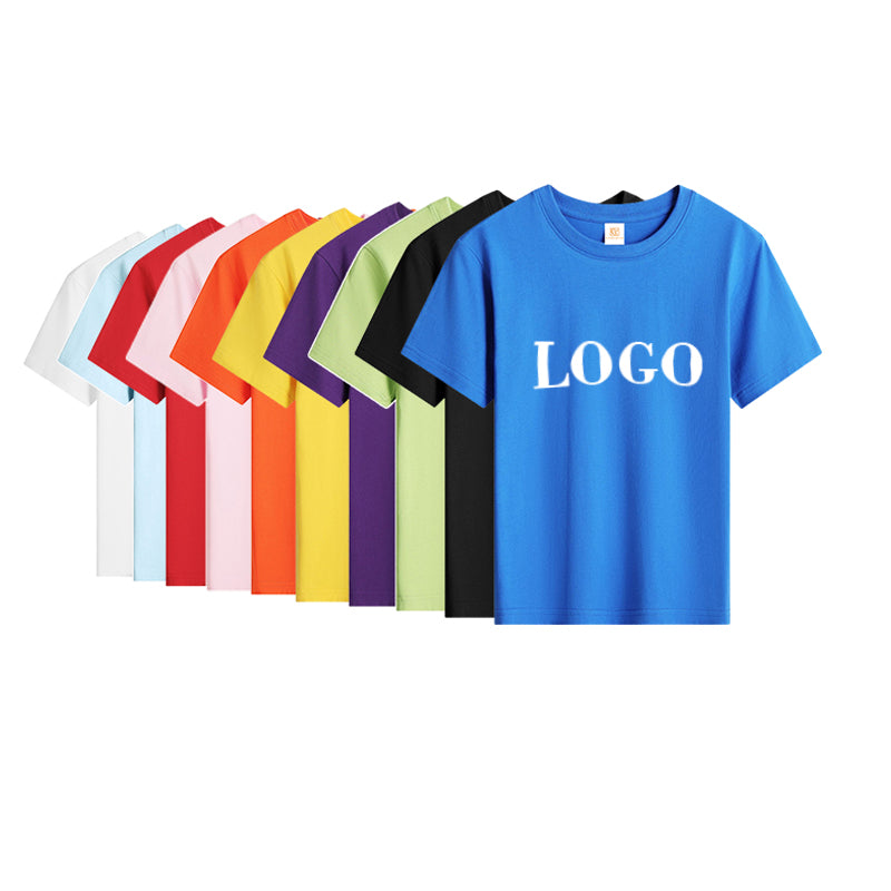 Wholesale Kids T-shirt 100% Cotton Custom Print High Quality Short Sleeve Sublimation Round Neck Dtf Transfers for t Shirts