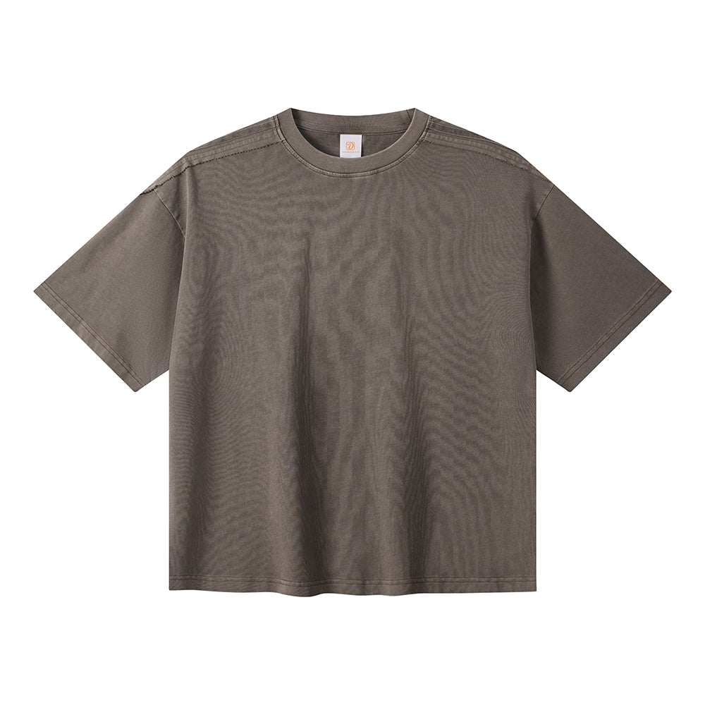 Oem Custom T-shirt Vintage Heavy Cotton Men's New Style Short Sleeve High Quality Streetwear Crew Neck Wholesale T-shirt
