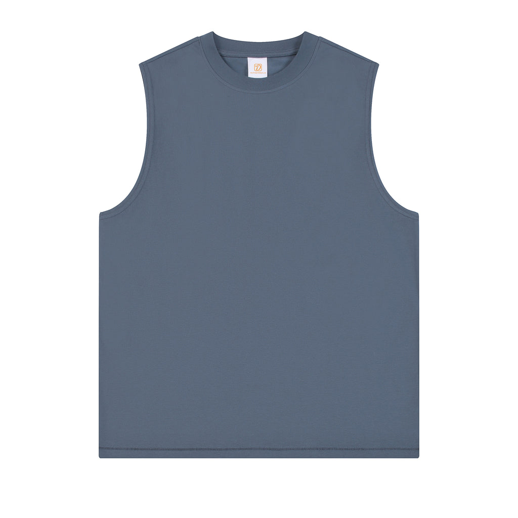 Wholesale Sleeveless Custom New Design Summer Quick-drying High Quality Crew Neck Embroidery logo Casual Sleeveless T-shirts
