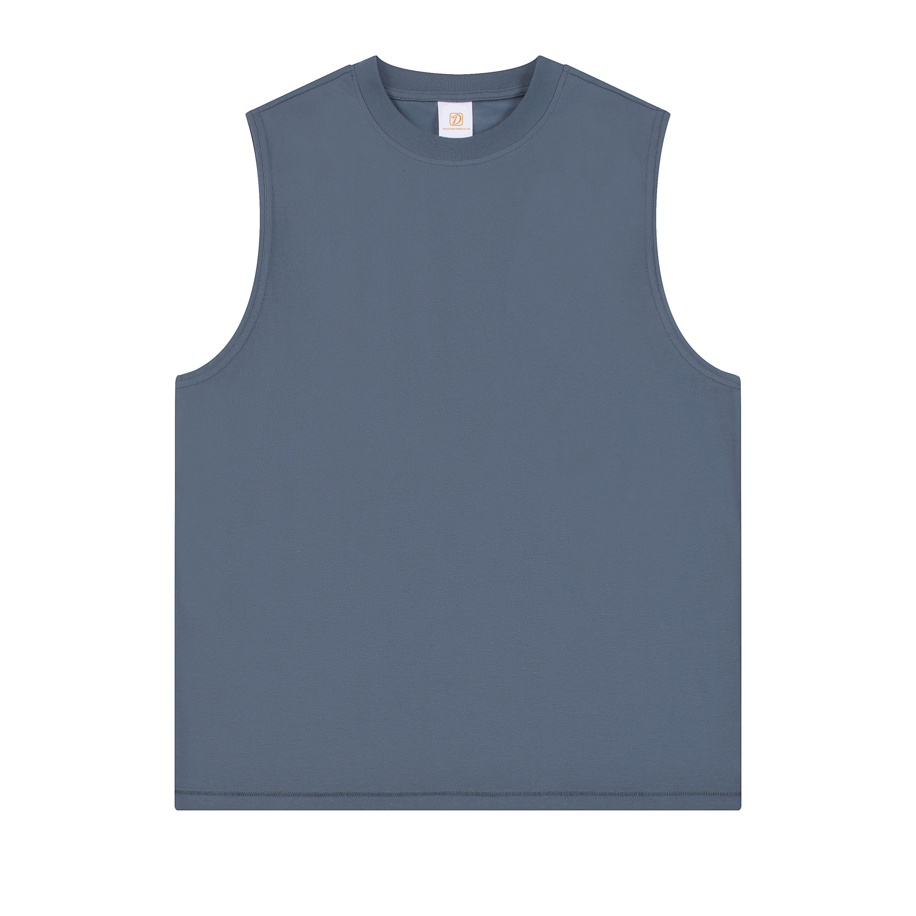 Wholesale Sleeveless Custom New Design Summer Quick-drying High Quality Crew Neck Embroidery logo Casual Sleeveless T-shirts