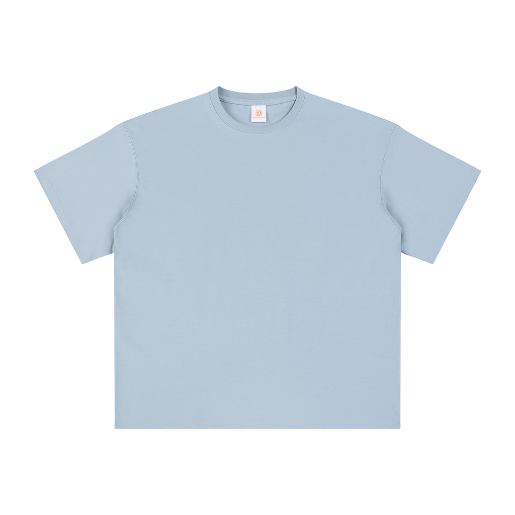 Wholesale Custom Summer T-shirt New Style Short Sleeve High Quality Drop Shoulder Streetwear Fashion Men's Cotton T-shirt