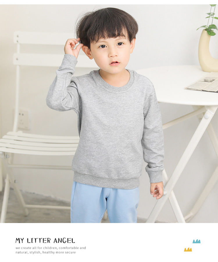 Wholesale 100% Cotton Baby Hoodies High Quality Streetwear High Quality Crewneck Terry Puff Printing Custom Cheap Hoodies Kids