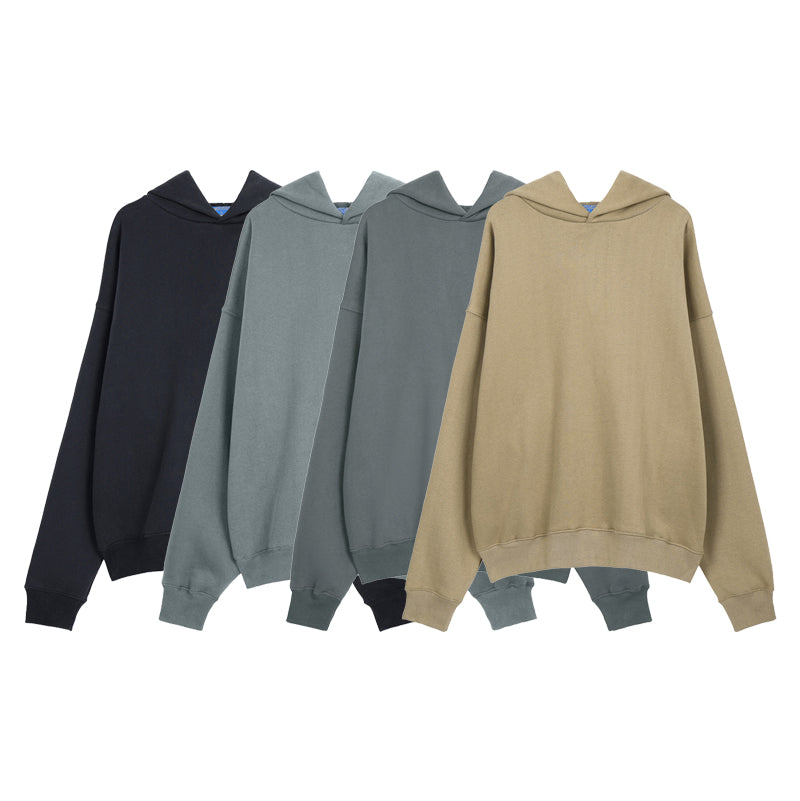 Wholesale Oversized Wireless Fleece Drop Shoulder High Quality Blank Pullover Wholesale Hoodies & Sweatshirts