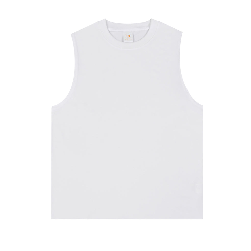 Wholesale Sleeveless Custom New Design Summer Quick-drying High Quality Crew Neck Embroidery logo Casual Sleeveless T-shirts