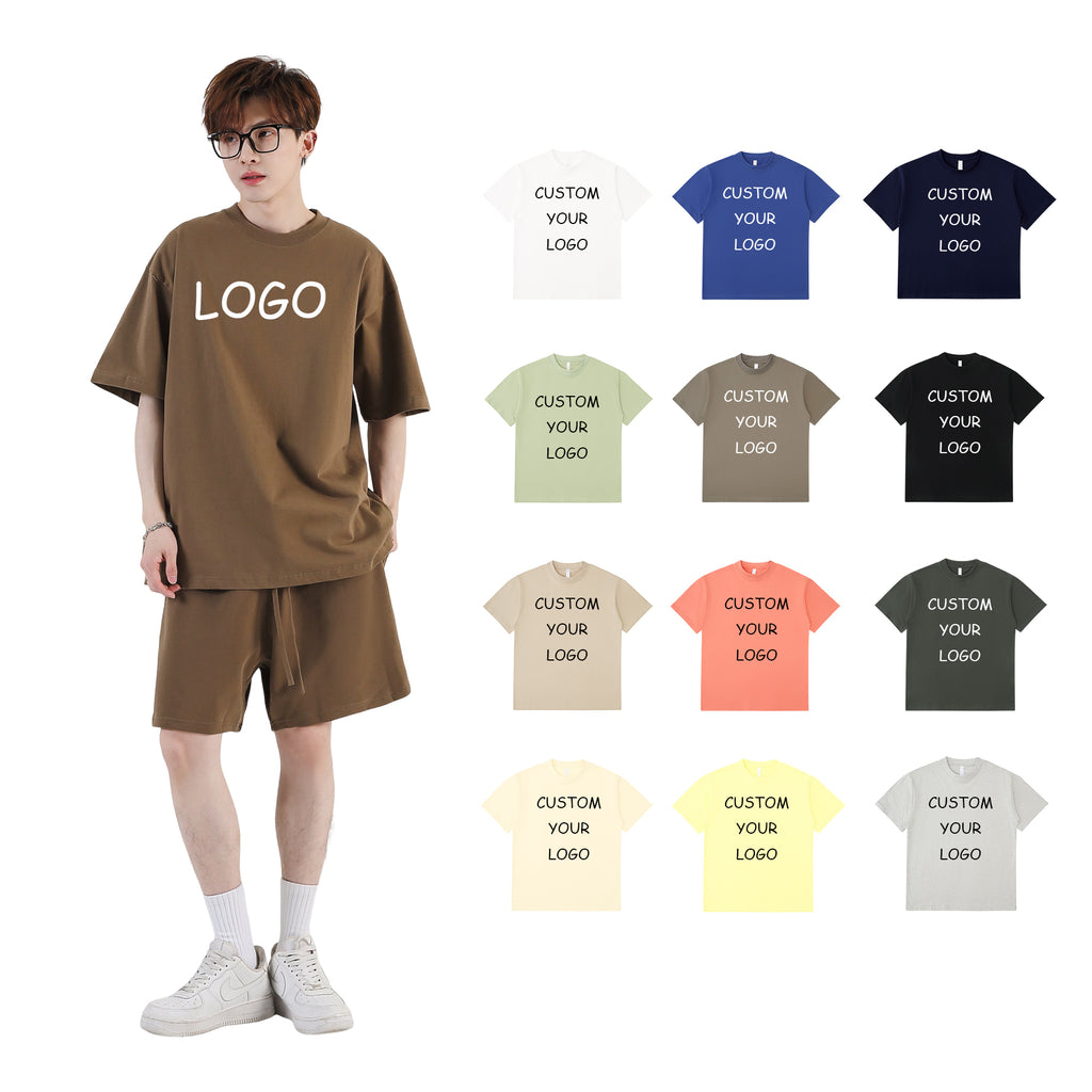 100% Cotton Custom High Quality Drop Shoulder Heavyweight Blank Cheap Fashion t Shirt for Men High Quality
