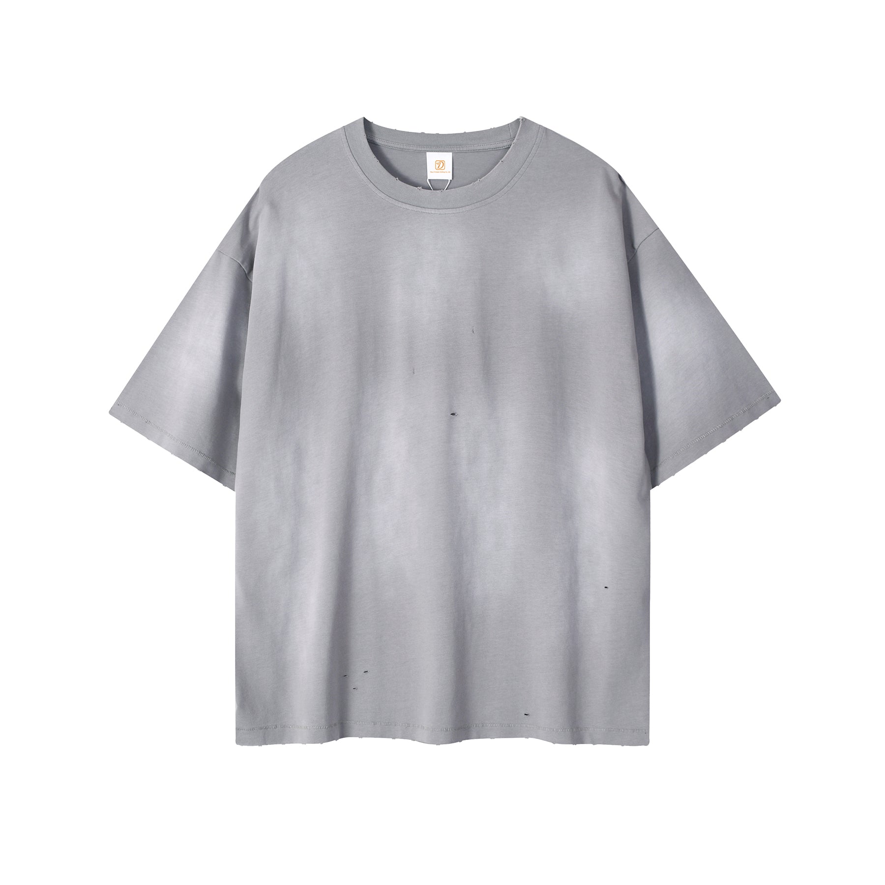 Customized t Shirts Heavyweight Streetwear Washed Blank New Design 100% Cotton High Quality Screen Printed t Shirt for Men