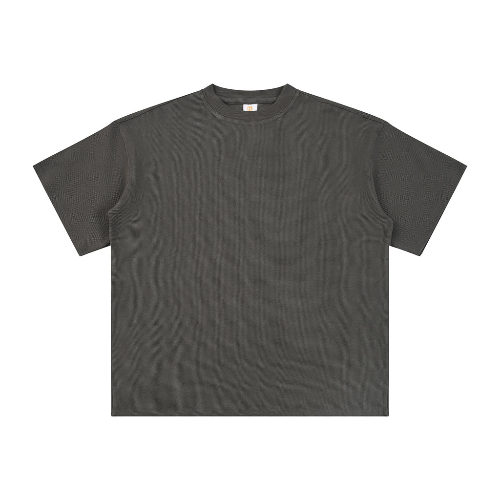 High Quality T-shirt Streetwear Custom Polyester/Cotton Design Tshirt Wholesale Crew Neck Drop Shoulder Screen Printed T-shirts