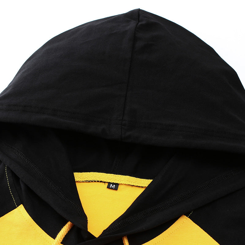 T-shirts Manufacturers Streetwear Color Clashing Fashion Heavy Drop Shoulder Blank Custom Screen Print Fashion T Shirts