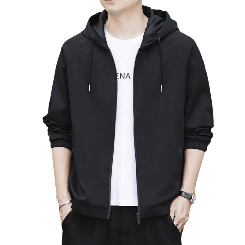Men 3 Color Zipper Pocket Jacket Slanted Shoulder Bomber Workman's Men's Jacket You Can Customize Your Favorite Pattern Jacket
