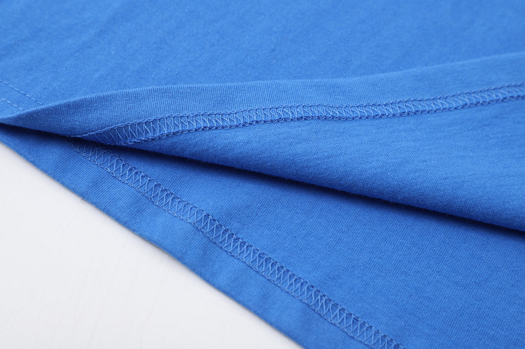 100% Cotton High Quality Streetwear Blanks Screen Print Short Sleeve Regular Fit Custom Round Neck Drop Shoulder Heat Transfers for T-shirts