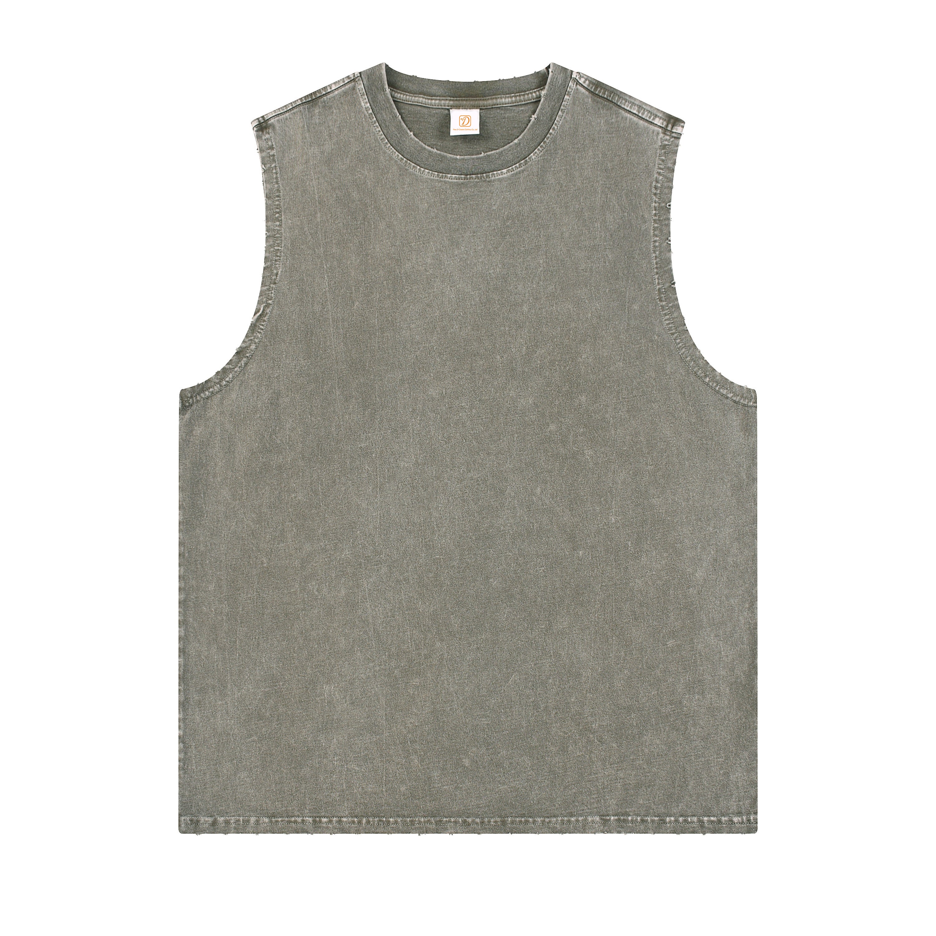 Custom logo Cotton Sleeveless T-shirt Loose High Quality Screen Print Wholesale Blank Personalized Dtf Transfers for t Shirts