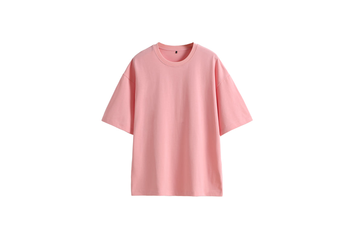 13 Color Double Shecter Close Spun Loose Sleeved Relaxed T Shirt Customize Favorite Patterns Cropped Men t Shirt High Quality
