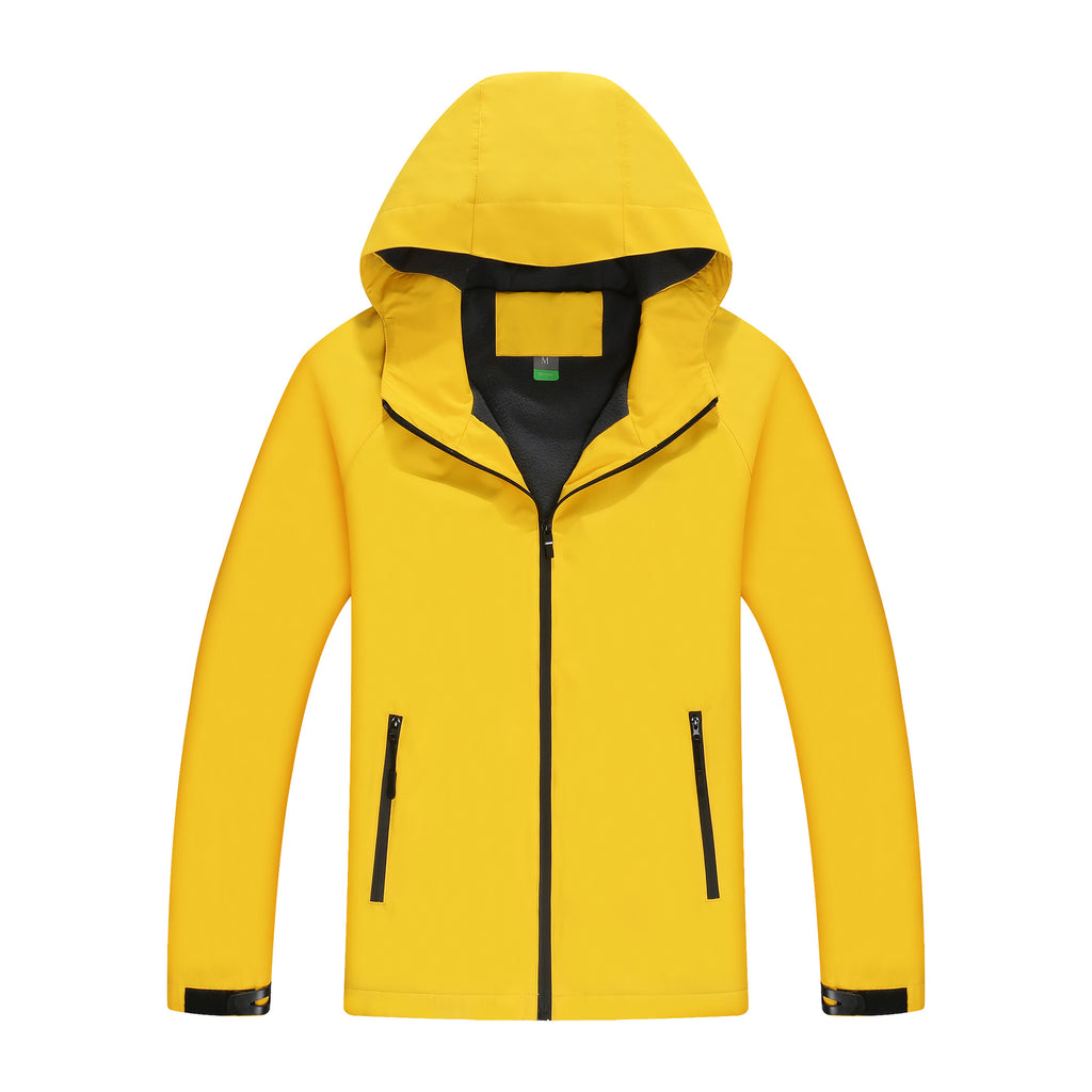 Custom Plus Size Full Zip up High Quality Polar Fleece Blank Fashion Clothing Drop Shoulder Windproof and Warm Jacket