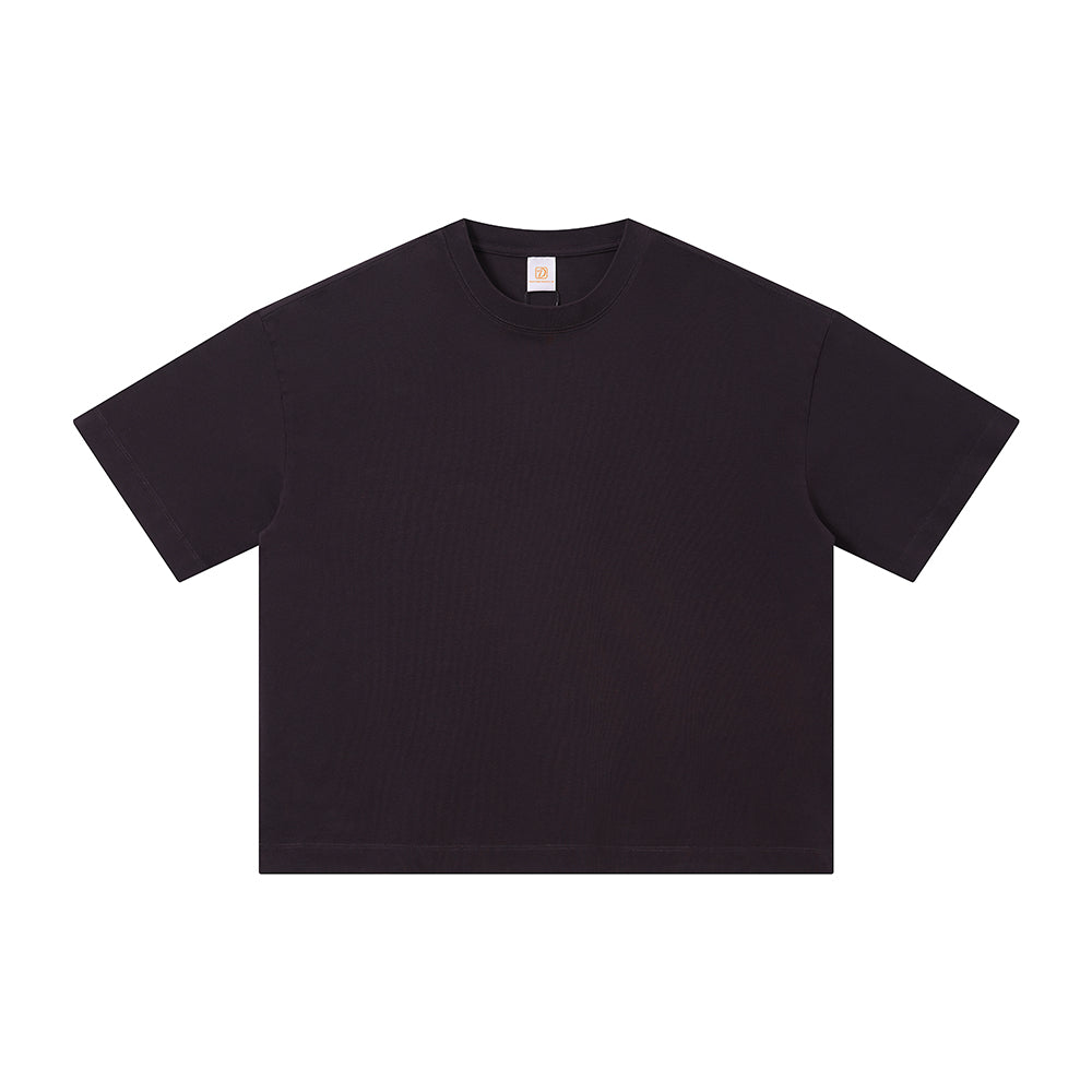 OEM Custom 280g Heavyweight Washed Boxy Fit T-Shirt 100% Cotton Crew Neck Vintage High Quality Design Personalized T-shirt