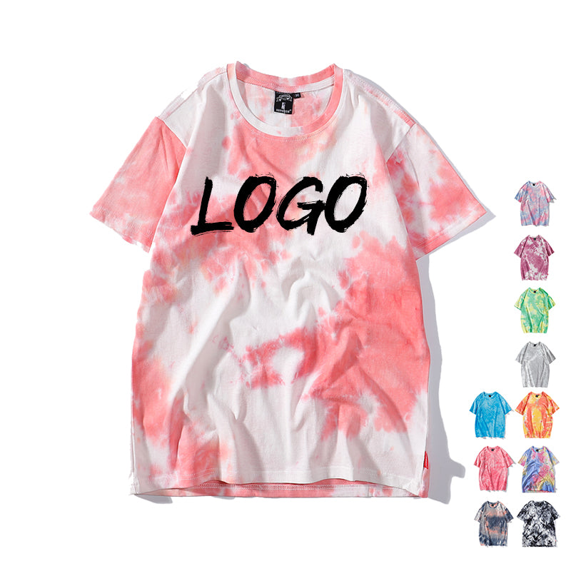 2026 New Design Tshirt Loose Custom logo Colorful Oversized Streetwear High Quality Short Sleeve Puff Print Plain t Shirt