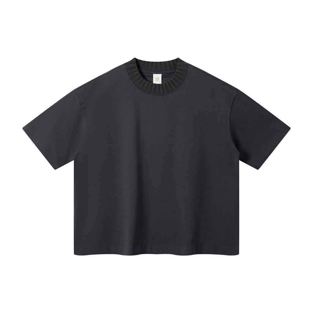305g Heavyweight T-shirt Multi Color Casual Heavy Cotton New Desgin Patchwork High Quality Wholesale Streetwear Plain t Shirt