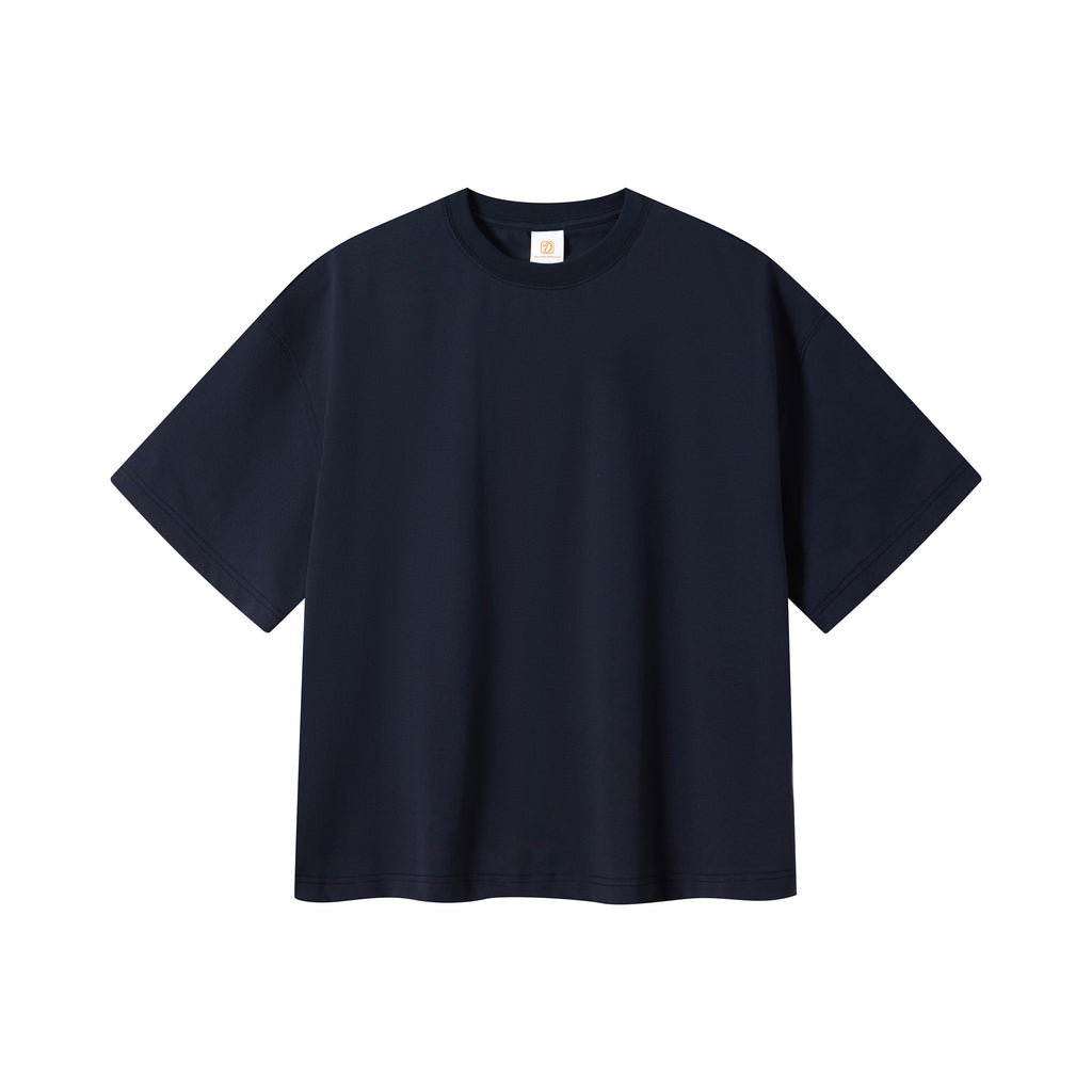 Customized t Shirts Polyester/Cotton High Quality Fashion Boxy Short Style Streetwear Casual Design Plain T-shirt for Men