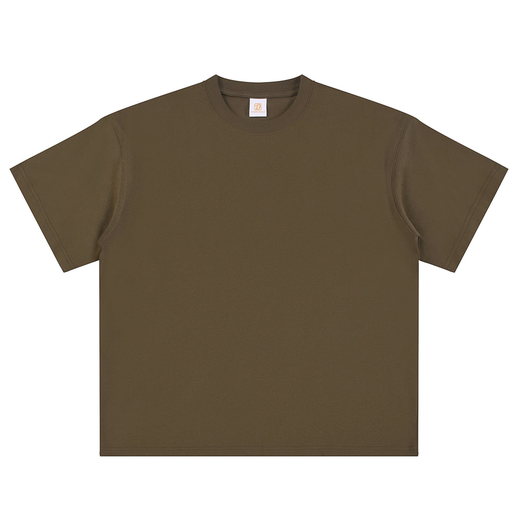 T-shirt Blank Multi Color 100% Cotton High Quality Custom logo Tshirt Heavyweight Drop Shoulder Design Wholesale t Shirt for Men