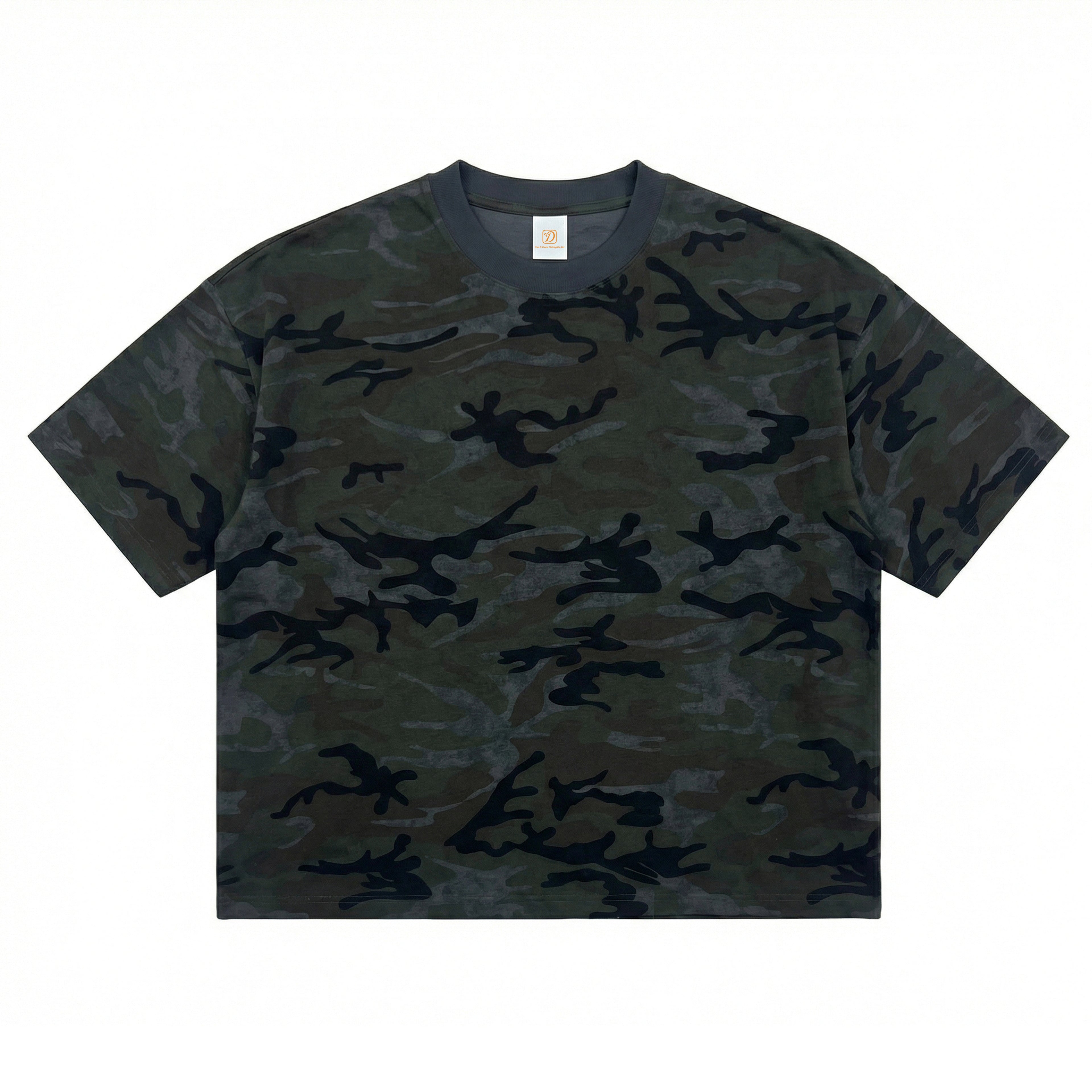 Wholesale Men's T-shirts Latest New Design High Quality Short Sleeve Fashionable Boxy Heavy Cotton Plain Personalized T-shirt