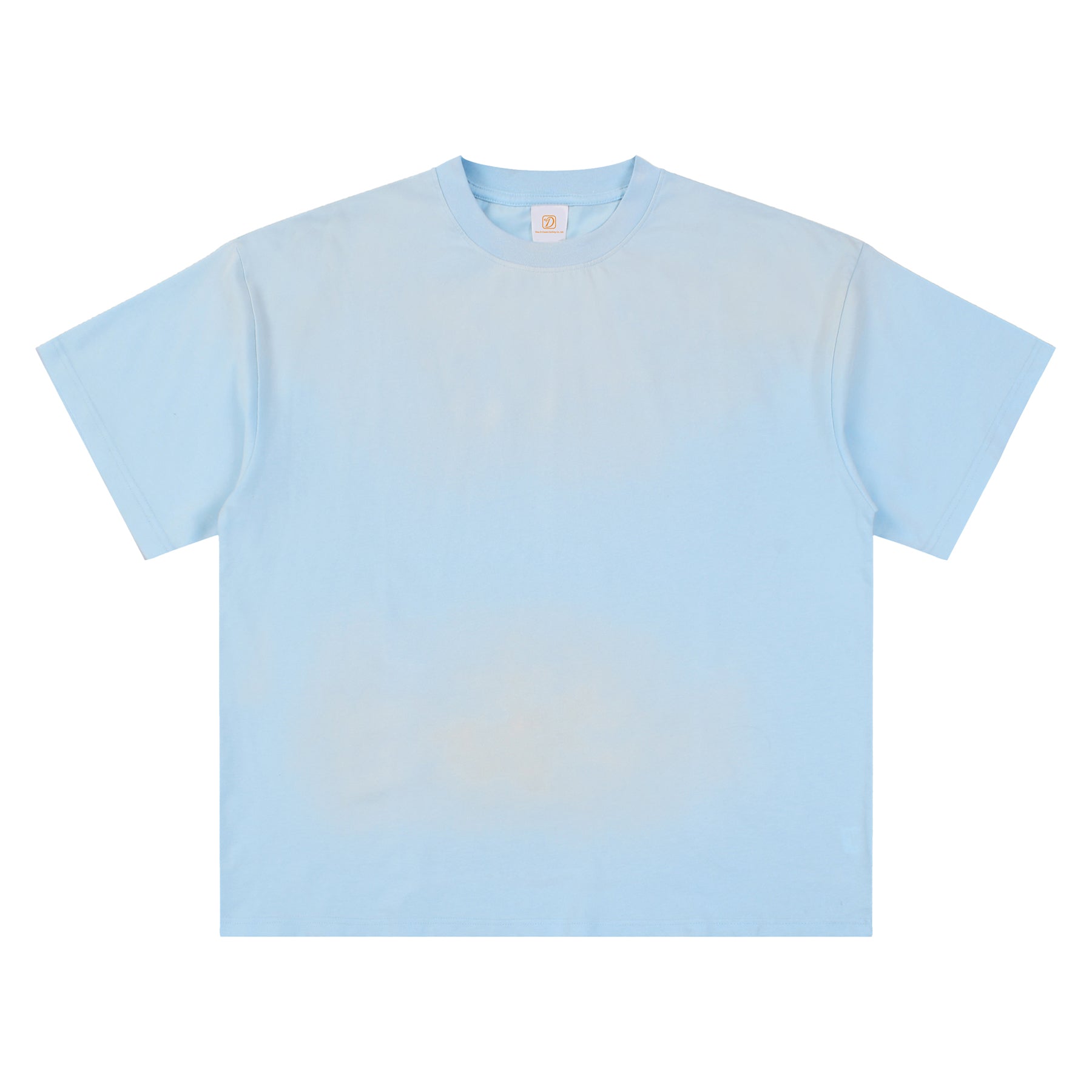 Custom 100% Cotton T-shirt Round Neck Drop Shoulder Washed Vintage High Quality New Style Wholesale Casual Fashion T-shirt