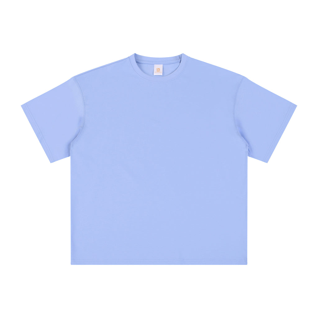 Wholesale Custom Summer T-shirt New Style Short Sleeve High Quality Drop Shoulder Streetwear Fashion Men's Cotton T-shirt