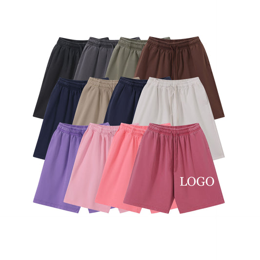 2026 Summer FaShionable Shorts Custom Multi Color 100% Cotton Acid Wash High Quality Vintage Wholesale Low Price Men's Shorts