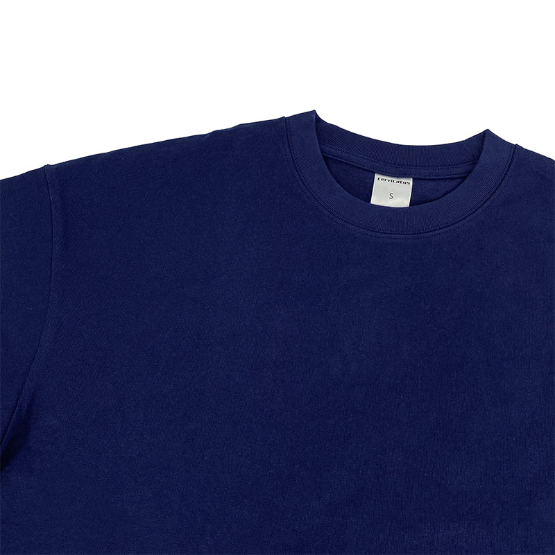 Heavyweight Drop Shoulder Custom Logo Heavy Cotton Short Sleeve Screen Print Streetwear Round Neck High Quality T-shirts