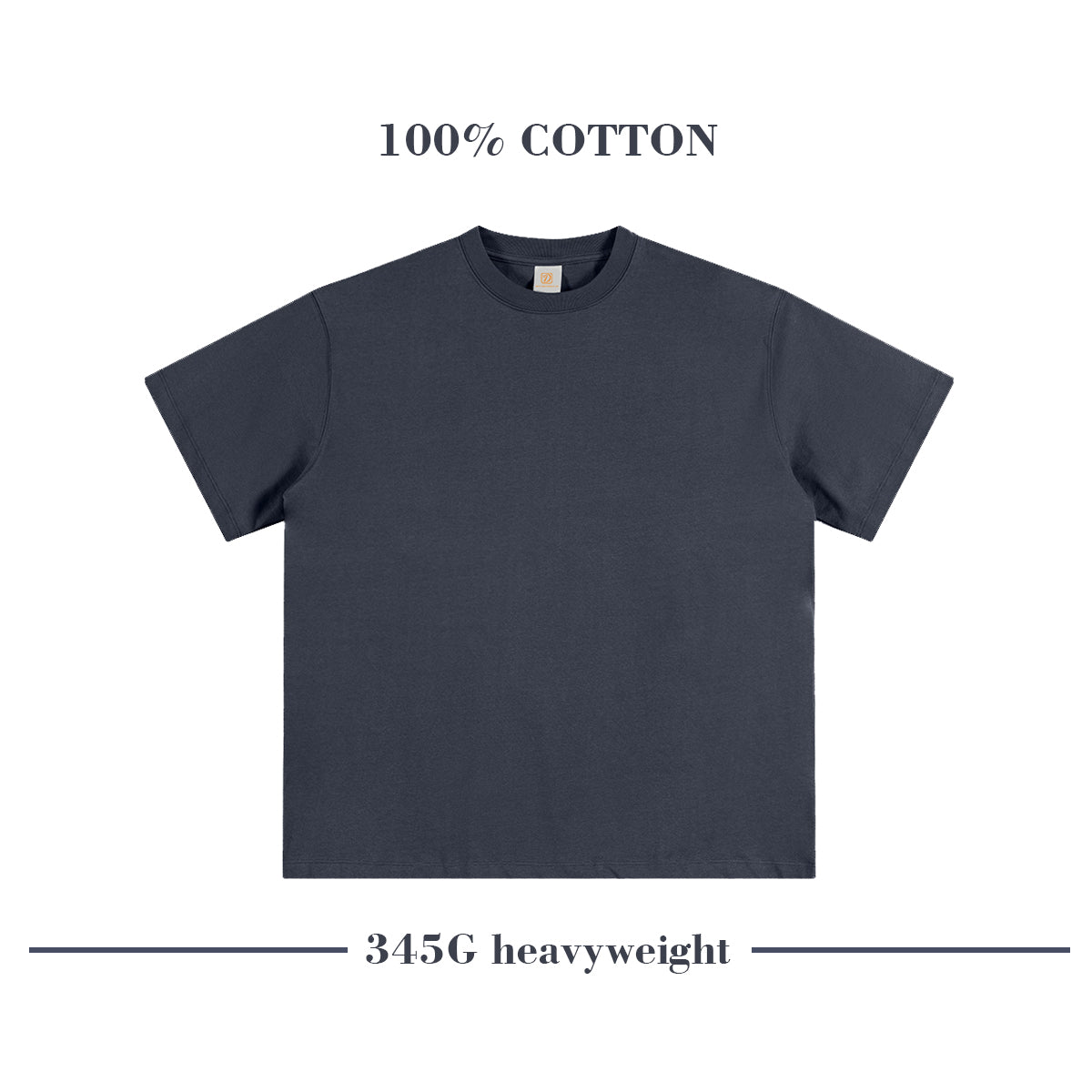 Oversized Pure Color Heavyweight Sublimation Blank High Quality 100% Cotton Streetwear Black Distressed Embroidery T Shirts