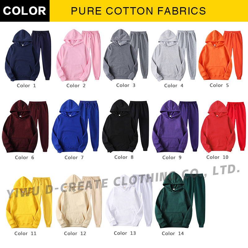100% Polyester Custom Streetwear Fleece Regular Fit Blank High Quality Fashion Pure Color Printed Hoodies for Men