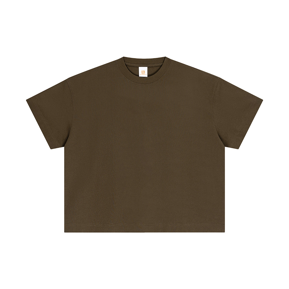 Loose High Quality Tshirt Custom Fashion Streetwear Embroidery logo Puff Printing T-shirt Wholesale Fashion Men's T-shirts