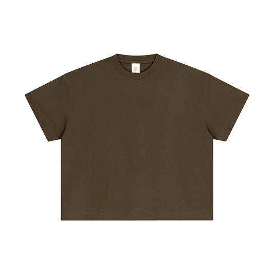 Loose High Quality Tshirt Custom Fashion Streetwear Embroidery logo Puff Printing T-shirt Wholesale Fashion Men's T-shirts