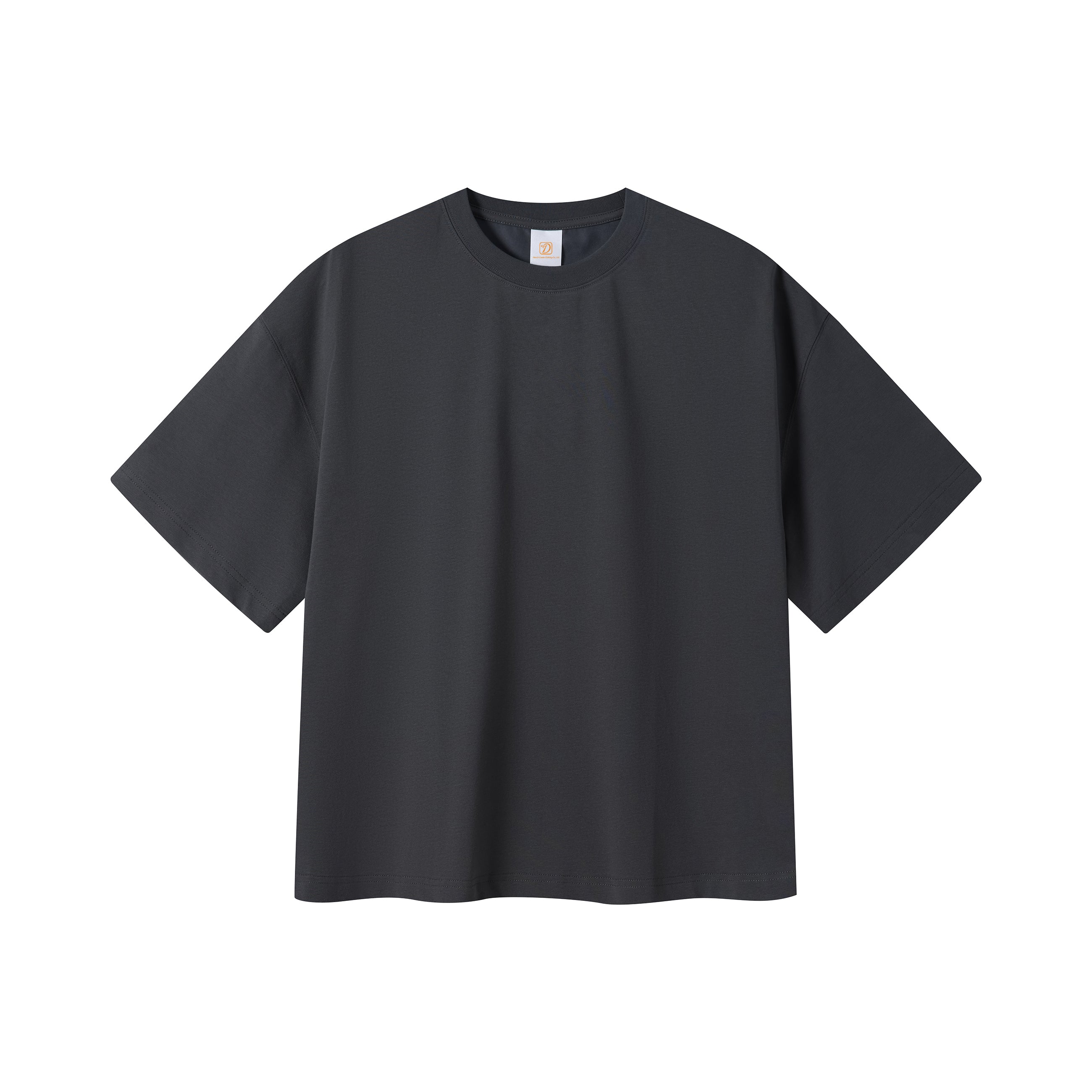 Wholesale Men's T-shirts Customized Design High Quality Round Neck Boxy Cropped Streetwear Fashion Short Sleeve t Shirt Design