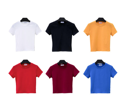 Wholesale High Quality Custom logo Short Sleeve Streetwear Fashion Heat Transfers for Tshirt Heavyweight Women's T-shirts