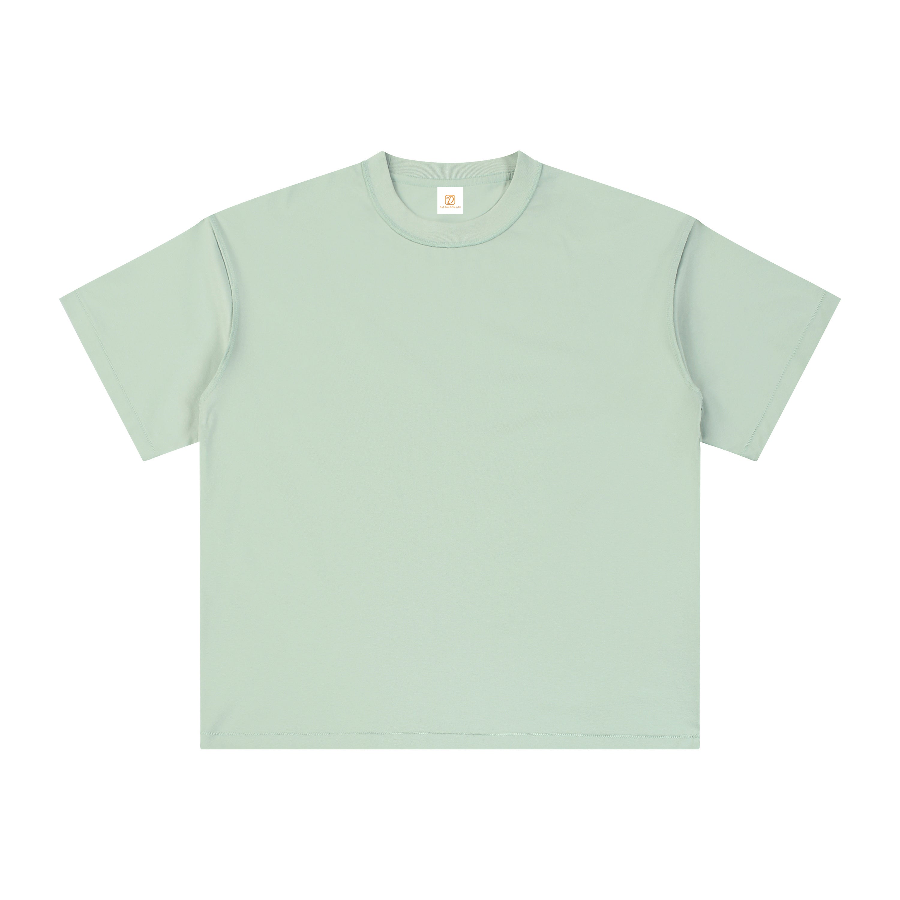 Men's T-shirts Custom Puff Printing High Quality Multicolor Streetwear T-shirt 2026 Summer New Design Heavyweight  Plain t Shirt