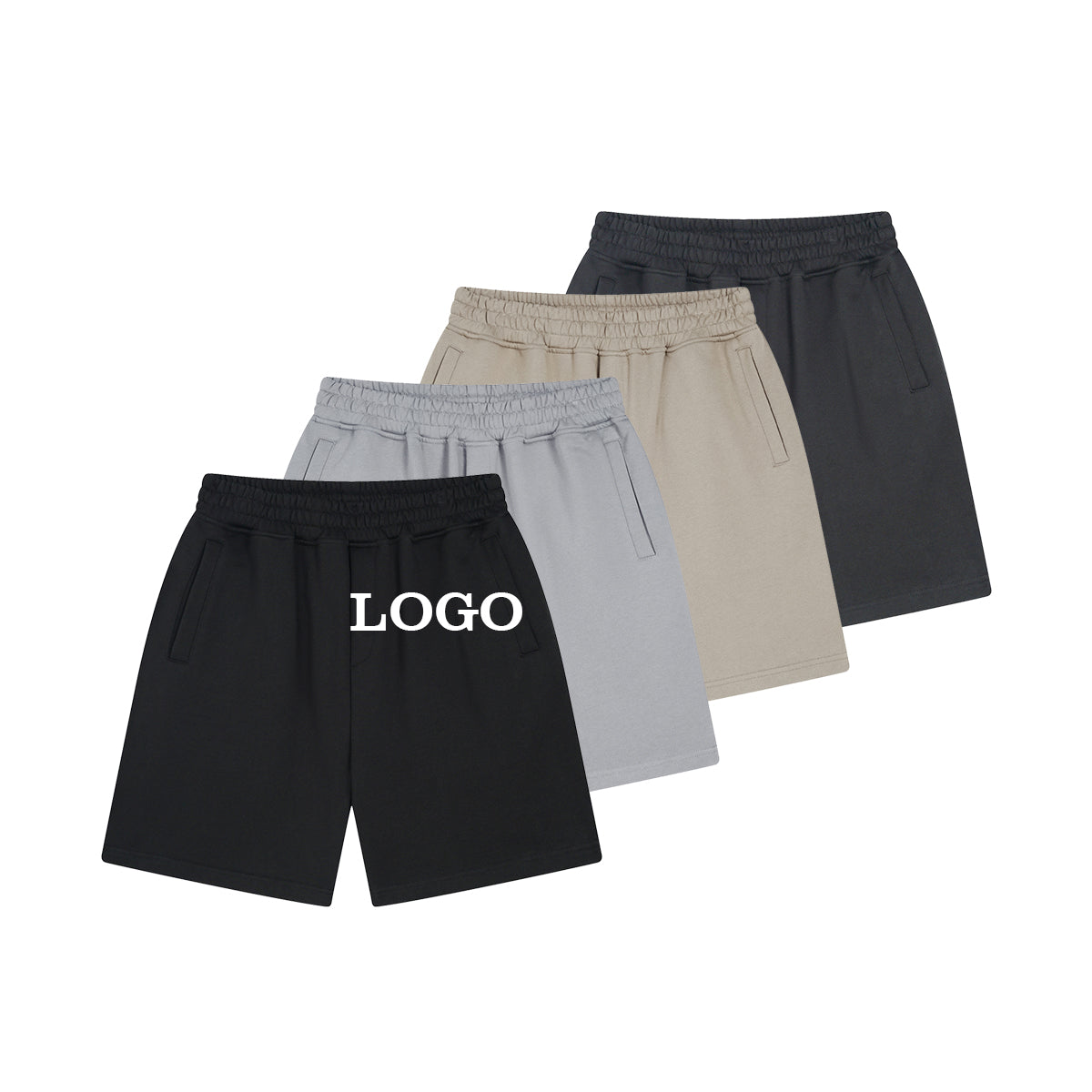 Summer High Quality Shorts Cusrtom Streetwear Blank Cotton Loose Wholesale Heavyweight Personalized Heat Transfers for Shorts