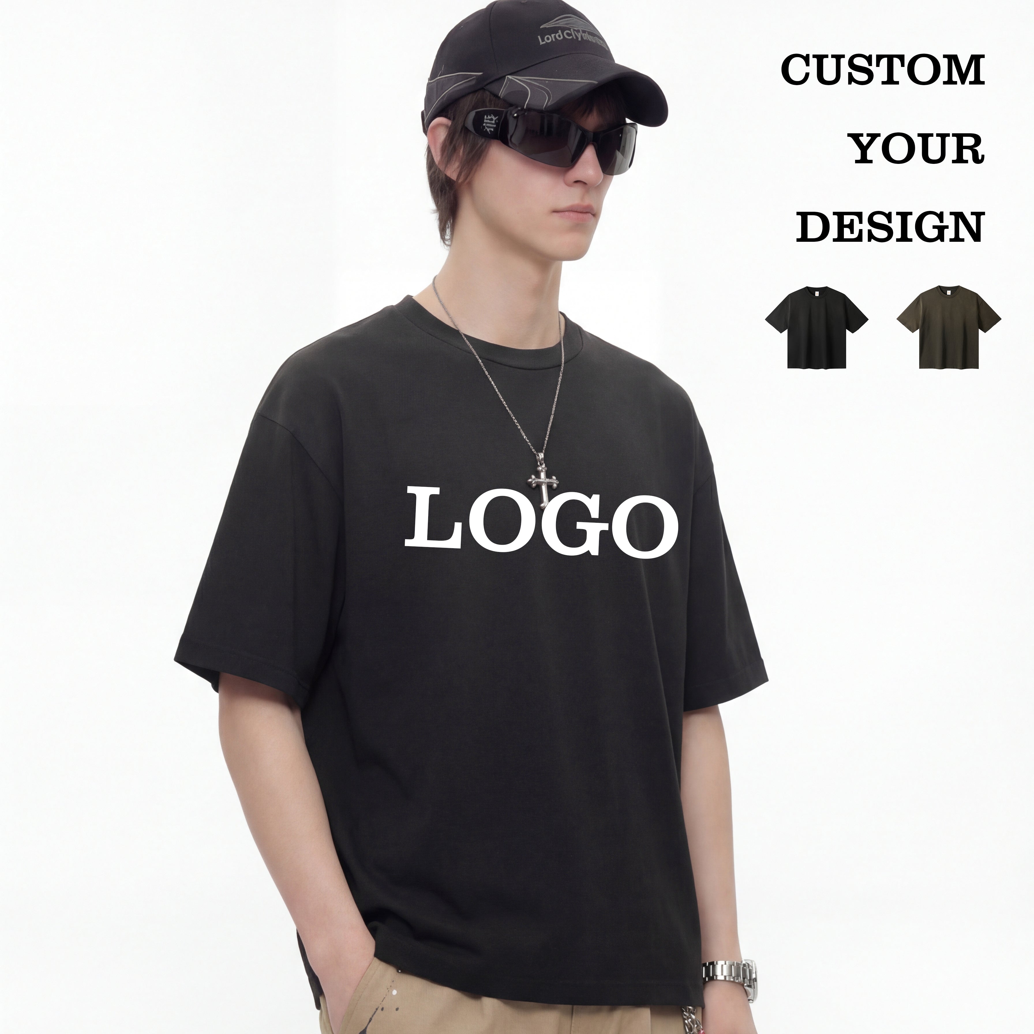 Vintage Custom t Shirt 100% Cotton Streetwear High Quality Acid Wash Wholesale Blank Embroidery logo Summer Short Sleeve T-shirt