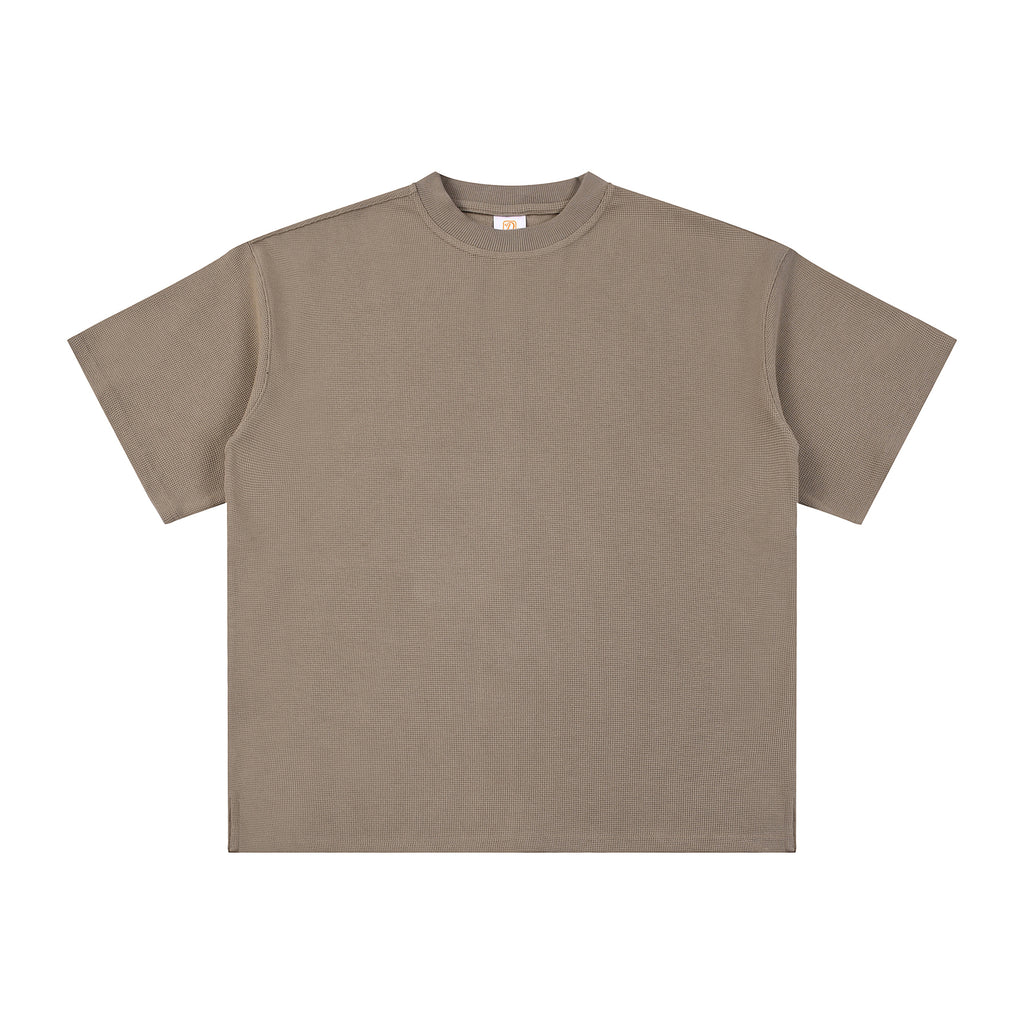 High Quality T-shirt Streetwear Custom Polyester/Cotton Design Tshirt Wholesale Crew Neck Drop Shoulder Screen Printed T-shirts
