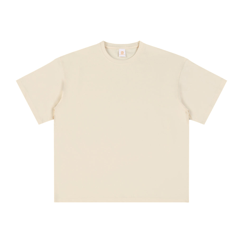 Wholesale Custom Summer T-shirt New Style Short Sleeve High Quality Drop Shoulder Streetwear Fashion Men's Cotton T-shirt