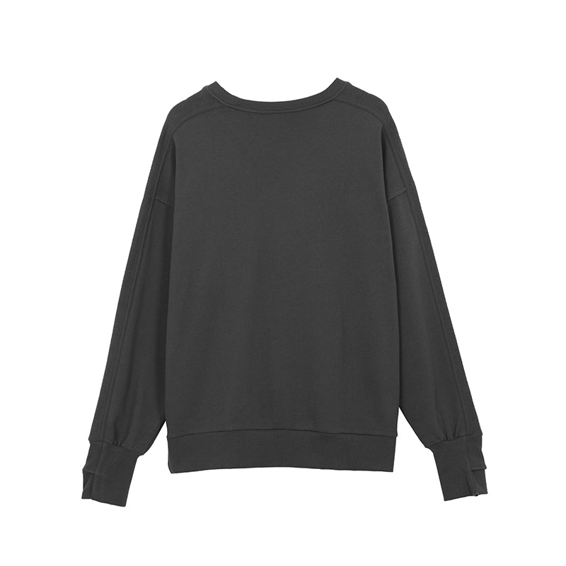 Wholesale Custom Washing Process of All Cotton Fabric with Ninja Style Long Sleeves and Dropped Shoulders Oversized Design