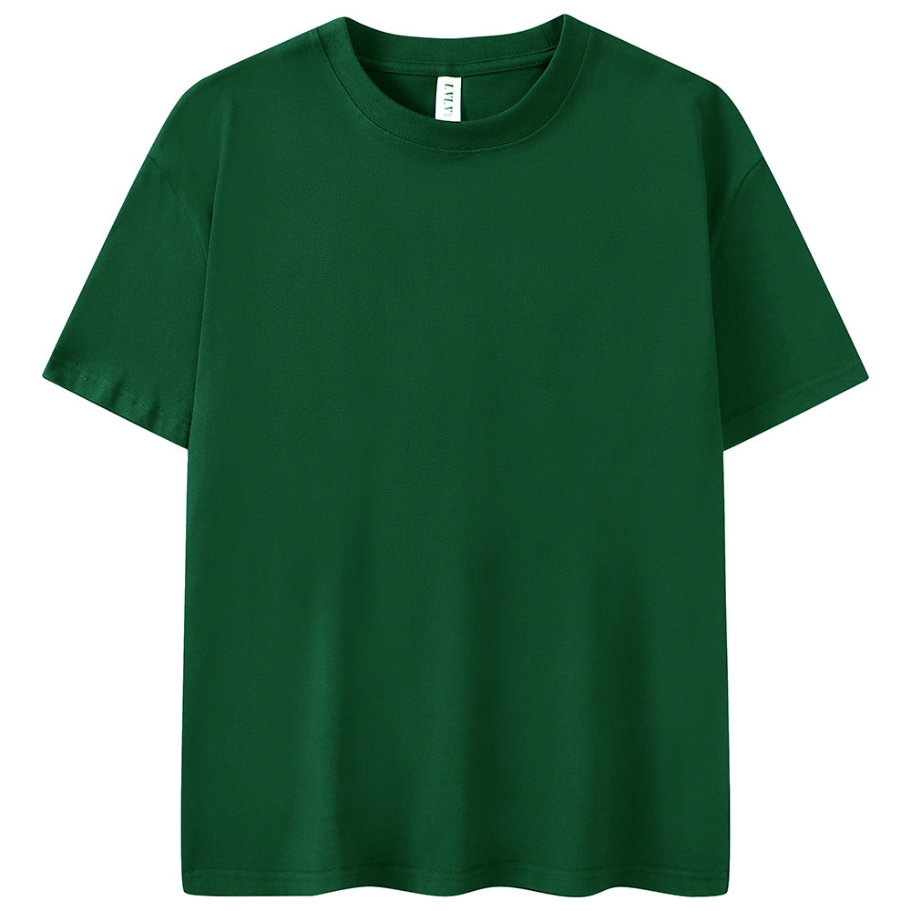 Men's T-shirts Custom logo Blank Multi Color Tshirt High Quality Drop Shoulder Streetwear Summer New Design 100% Cotton Tshirt