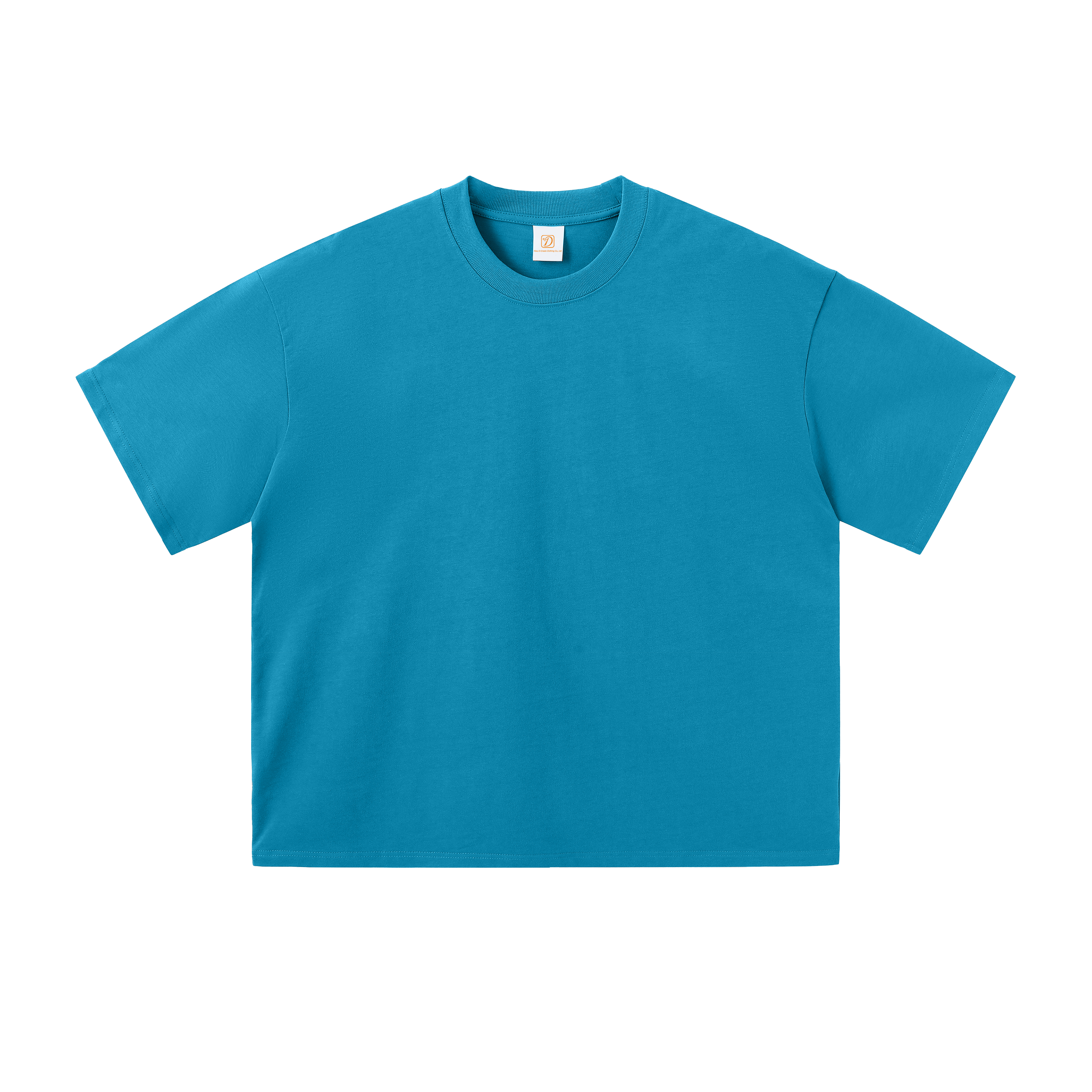 Boxy Men's T-shirts Custom Oversized Crew Neck High Quality Summer New Style Fashion Embroidery logo Wholesale Plain t Shirt
