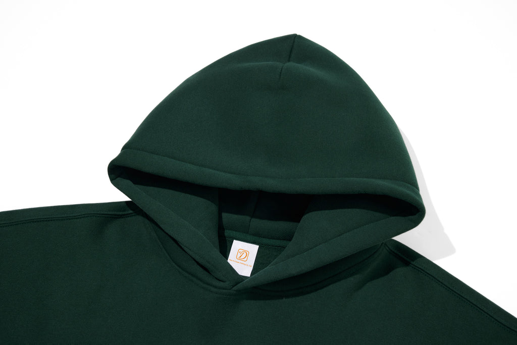 Wholesale Boxy Blank Pullover Fleece Drop Shoulder Sublimation Puff Printing High Quality Manufacturer Hoodies