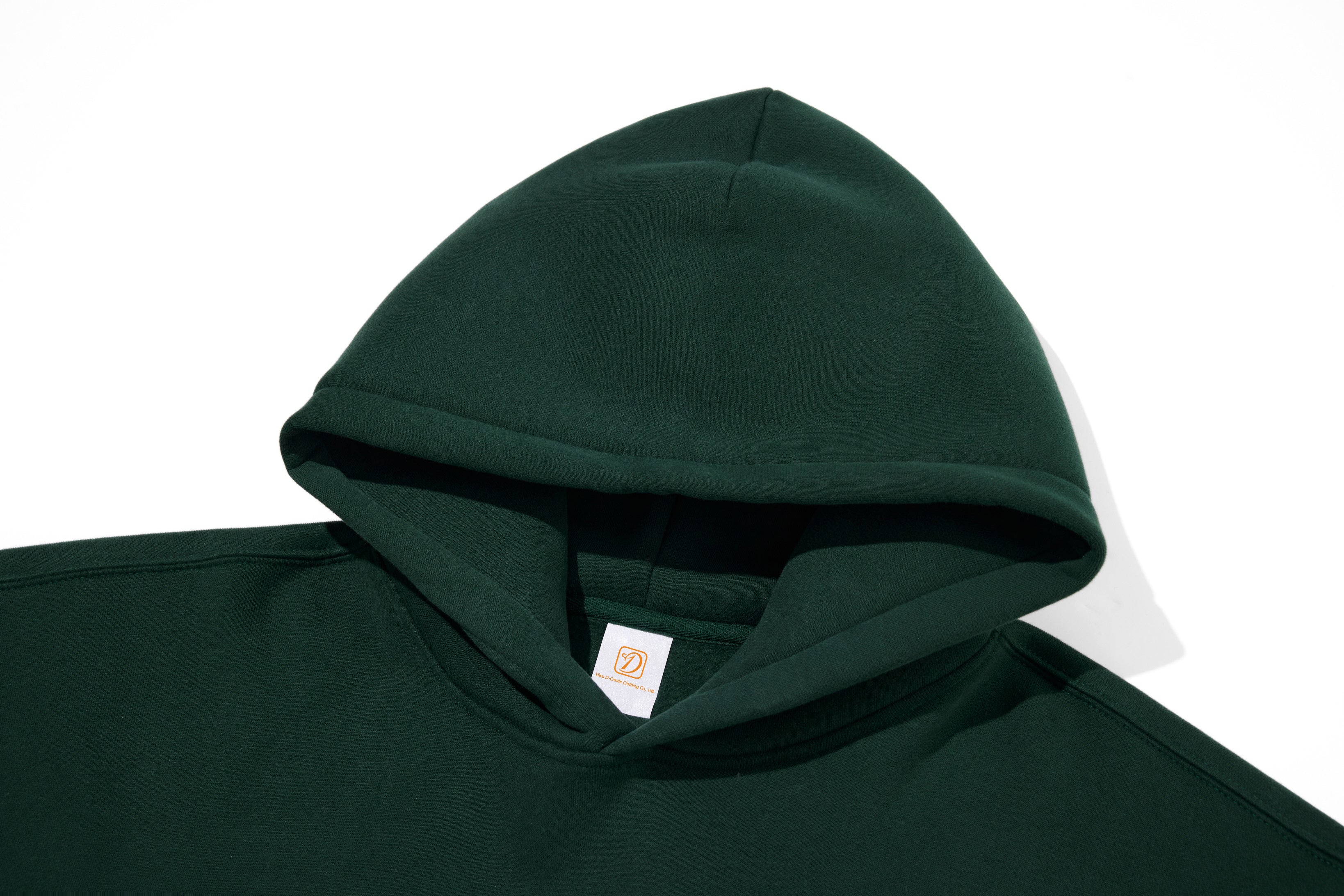Wholesale Boxy Blank Pullover Fleece Drop Shoulder Sublimation Puff Printing High Quality Manufacturer Hoodies