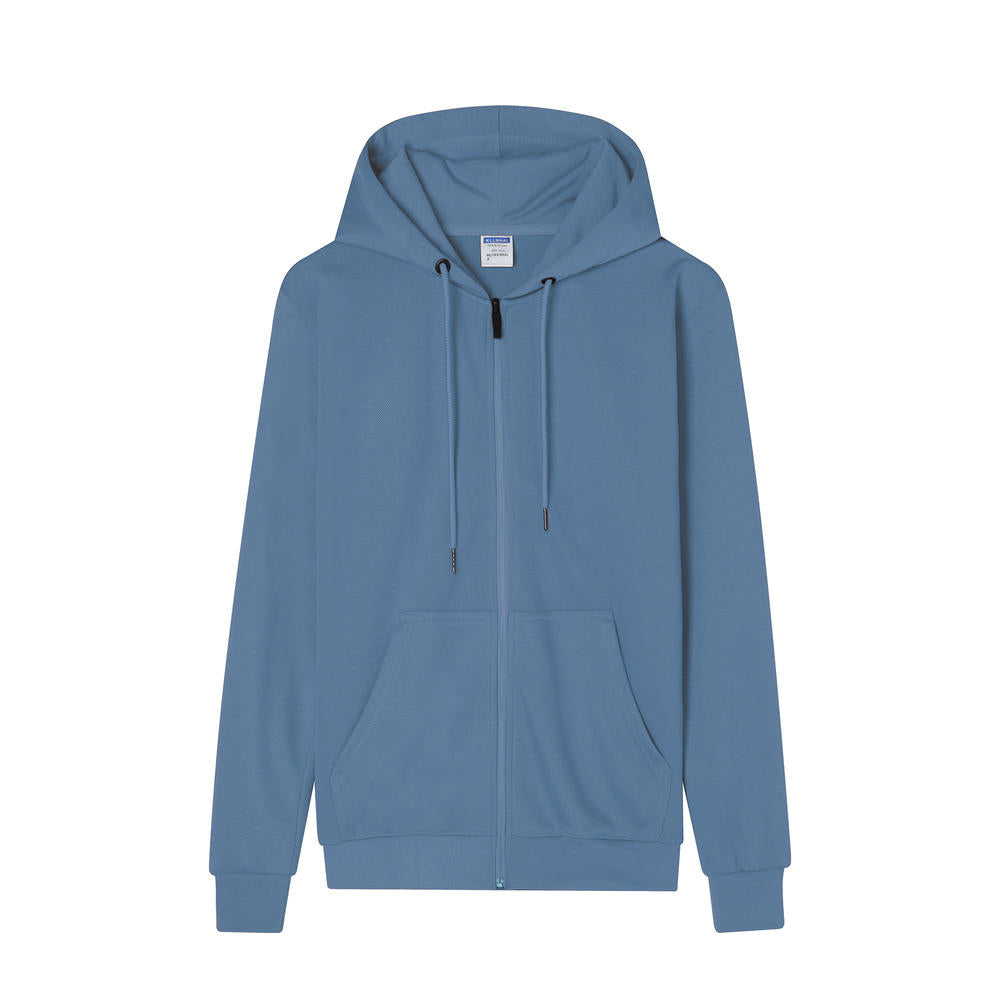 Wholesale Plus Size Custom Blank Full Zip Cotton Heavyweight Puff Printing Oversized Fashion Hoodies High Quality