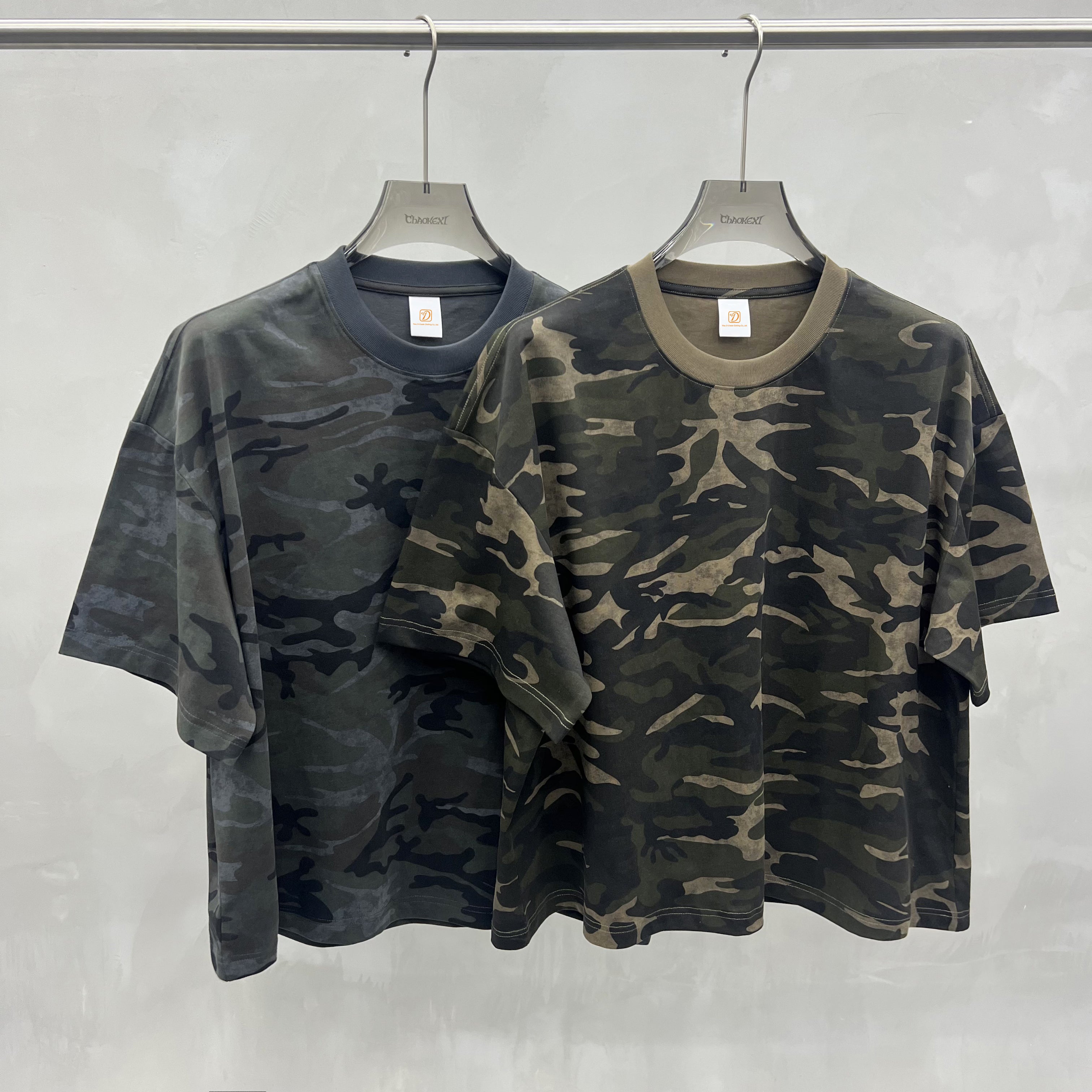 Wholesale Men's T-shirts Latest New Design High Quality Short Sleeve Fashionable Boxy Heavy Cotton Plain Personalized T-shirt