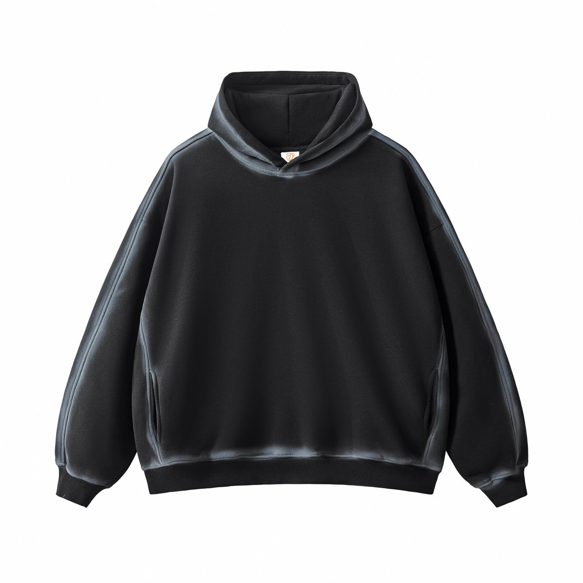Manufacturer Hoodies Washing Machine Washed Horse Chestnut Heavyweight Men's Fleece Lined Side Pocket Hoodie Winter Style