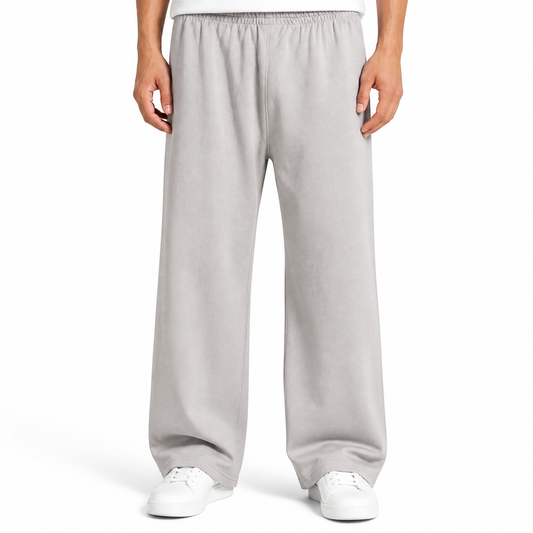 OEM Unisex Men Sweatpants High Quality Microphone Assembly with Long Connection Plain Oversized Sweatpants American Style